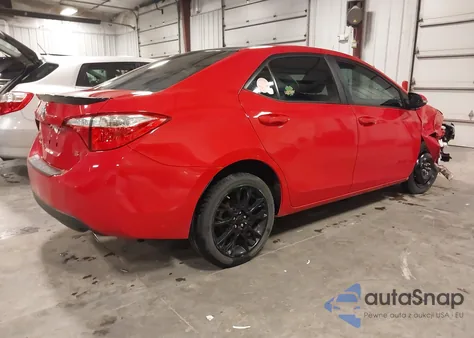 2016 Toyota Corolla S W/Special Edition Pkg from USA, damaged, VIN 2T1BURHEXGC546760